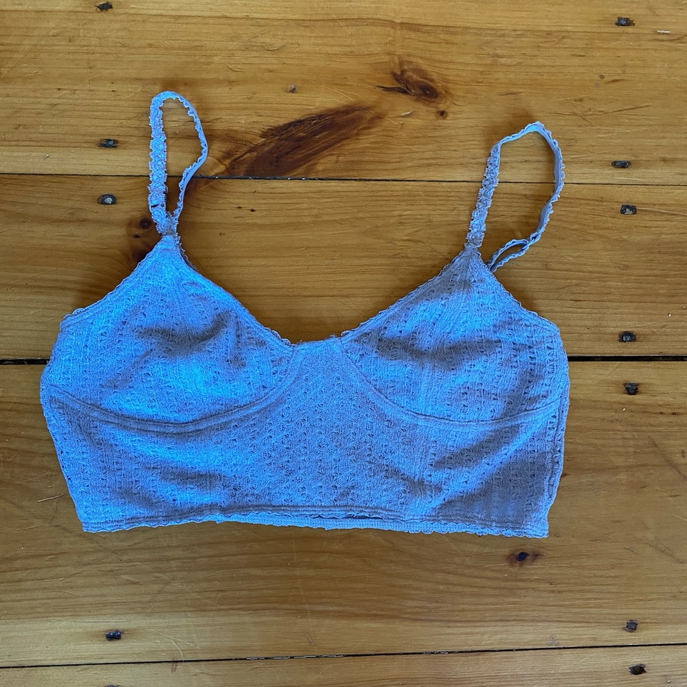 Purple Lacey bralette